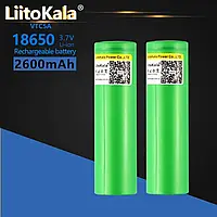 Высокотоковый аккумулятор 18650 LiitoKala Lii VTC5 A 2600mAh 20A Li-ion