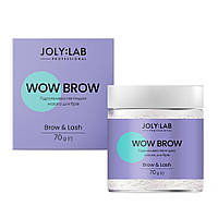 Маска гидрогелевая пептидная для бровей Wow Brow Joly:Lab 70 г