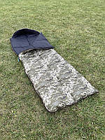 Спальный мешок зимний (одеяло с капюшоном) Пиксель 210 х 73 см