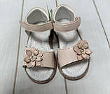Нарядні босоніжки Kimboo для дівчинки в садок 21 р.- 24р., фото 4