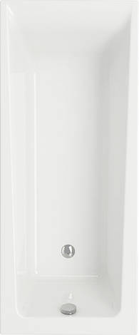 Ванна прямокутна Cersanit LORENA 170*70 см з ніжками, без панелі, фото 1