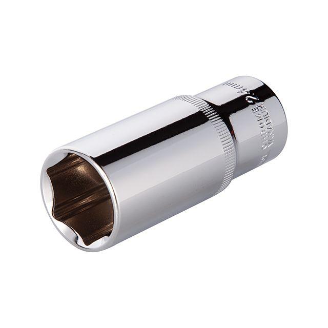 Головка шестигранна подовжена 1/2" 24мм * 78мм CrV INTERTOOL ET-0124, фото 1