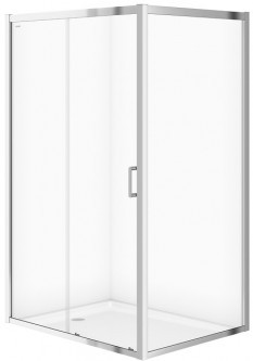 Прямокутна душова кабіна 120*90*190 см без піддону Cersanit ZIP