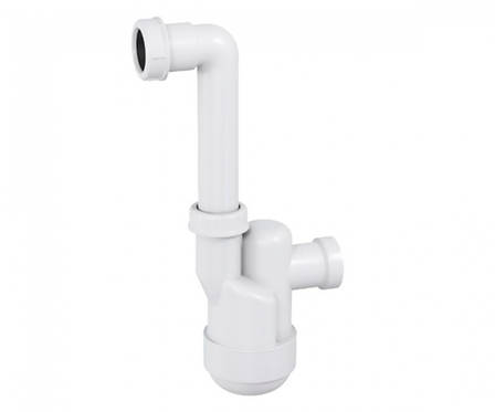 Сифон Prevex для збору конденсату Ventloc телескопічний, з кулькою всесередині (сухий затвор), з накидною, фото 1