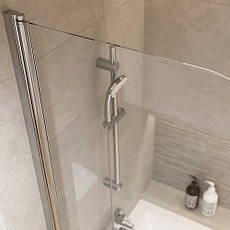 Шторки на ванну EASY NEW, подвійна 140Х115, фото 4