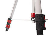 Штатив 1.5 м для лазерного рівня, 1/4" INTERTOOL MT-3059, фото 6