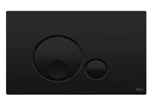 OLI кнопка Globe до інсталяції, чорна soft-touch, механічна