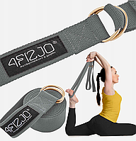Ремінь для йоги 4FIZJO 300 см 4FJ0525 Grey Купи уже сегодня!