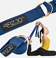 Ремінь для йоги 4FIZJO 300 см 4FJ0528 Blue Купи уже сегодня!
