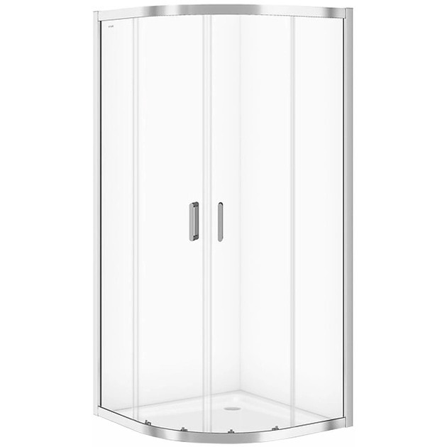 Душова кабіна напівкругла ARTECO прозоре скло 90*90*190