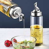 Пляшка - дозатор для олії та оцту Скляна 270 мл
