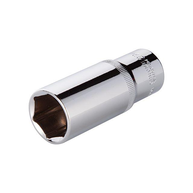 Головка шестигранна подовжена 1/2" 22мм x 78мм CrV INTERTOOL ET-0122, фото 1
