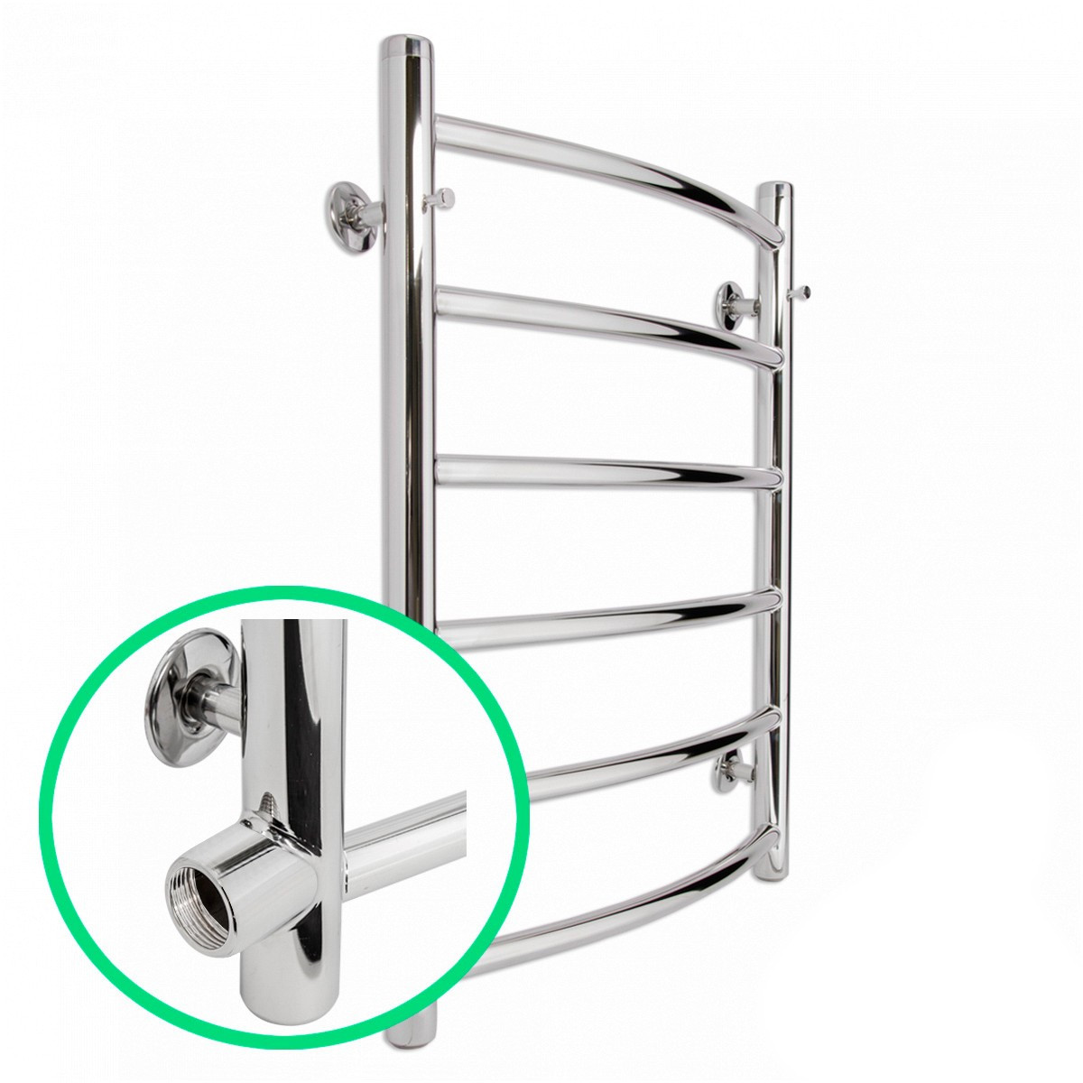 Рушникосушарка Laris Класік П6 400 х 600 б/п 1/2" мц 500