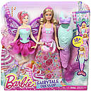 Лялька Барбі Перевтілення Принцеса, Русалка, Фея Метелик Barbie Fairytale Dress DHC39, фото 5