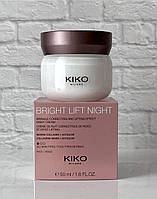 Нічний крем kiko milano bright lift night!