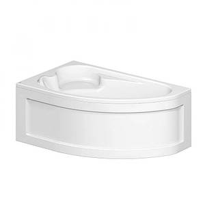 Ванна асиметрична KALIOPE 160*100,ліва з ніж., фото 1
