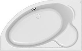 Ванна асиметрична KALIOPE 160*100,ліва з ніж., фото 2