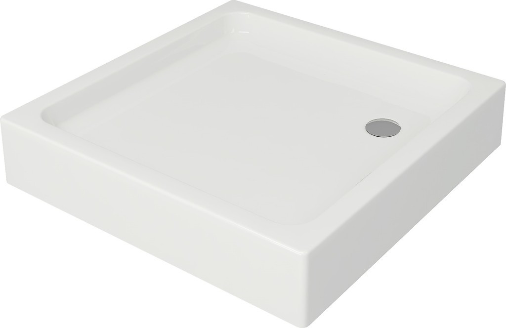 Квадратний душовий піддон у поєднанні з панеллю TAKO 80Х16