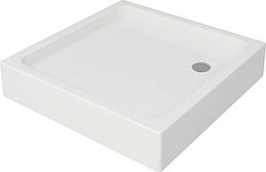 Квадратний душовий піддон у поєднанні з панеллю TAKO 80Х16, фото 1