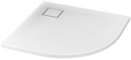 Сет B185 душовий піддон напівкруглий TAKO SLIM 90*4+ сифон virt, фото 1