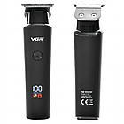 Машинка для стрижки з 3 насадками, VGR V-937 / Акумуляторний триммер для стрижки / Чоловічий триммер для бороди, фото 3