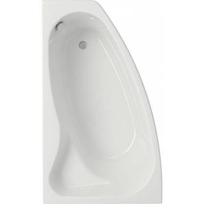 Ванна асиметрична SICILIA NEW 170Х100 ліва з кріпленням, фото 1