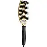 Щітка із комбінованою щетиною Olivia Garden Finger Brush Trinity Gold Aurelia  ID1688, фото 3