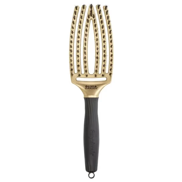 Щітка із комбінованою щетиною Olivia Garden Finger Brush Trinity Gold Aurelia  ID1688