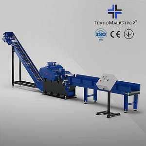 Щепоріз барабанного типу ZUBR -75 (з транспортером)