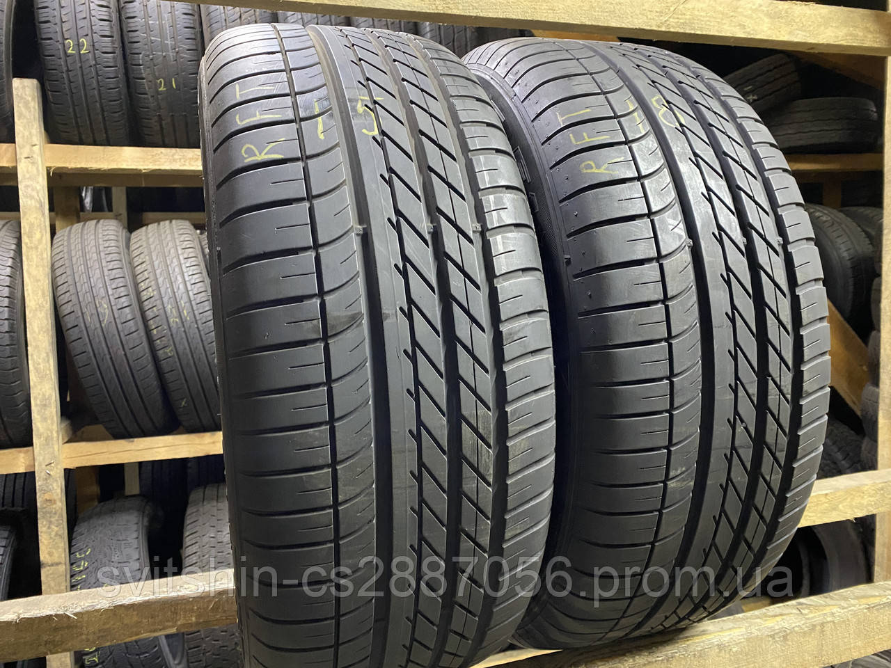 Шини Літо 255/55R18 Goodyear Eagle F1 RFT 6.5мм 2шт