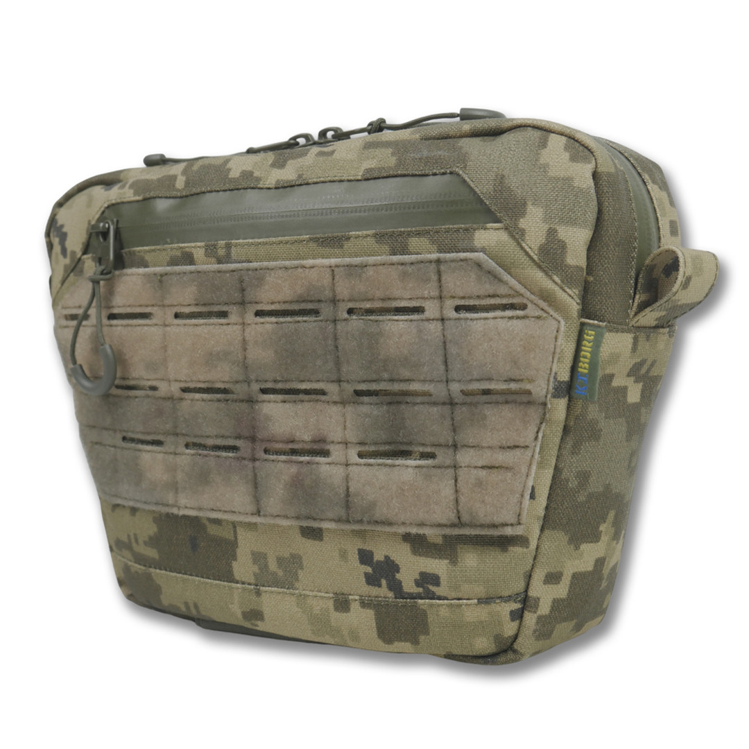 Сумка-напашник Піксель XL Kiborg GU під бронепакет Виготовлений з Cordura 1000D +NIR-просочення ( від ПНБ)