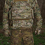 Захист живота (кишківник) з балістичним пакетом 1 клас захисту Militex cordura USA Multicam, фото 9