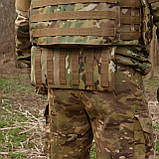 Захист попереку Kiborg (CORDURA 1000d) | З балістичним Пакетом 1 клас Захисту Мультикам, фото 8