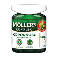 Моллерс (Mollers Forte) omega 3 60 кап.- для взрослых и детей от 6 лет, большой срок годности