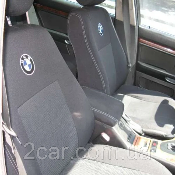 Чохли BMW X3 (E83) 2006-2010 (універсал) (задня спинка 1/3 2/3; сидіння цільне; бочки; задній підлокітник; 4