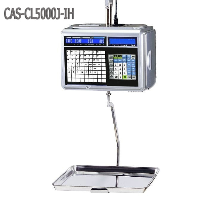 Ваги з друком етикетки CAS CL5000J-IH до 6 кг