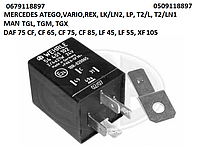 Реле поворотів 24V, 4-х контакт. MERCEDES ATEGO,VARIO,REX; MAN TGL, TGM, TGX; DAF CF, LF, XF 105 70-