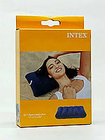 Надувная подушка Intex синяя 68672
