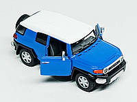 Машинка Kinsmart "Toyota FJ Cruiser" синяя KT5343W-2