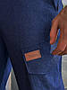 Чоловічі штани з легкого стрейч-джинсу Tailer на бавовняній основі, фото 4