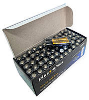 Батарейки пальчиковые мини ААА R03 UM солевые упаковка набор 60 штук plus minus zinc carbon