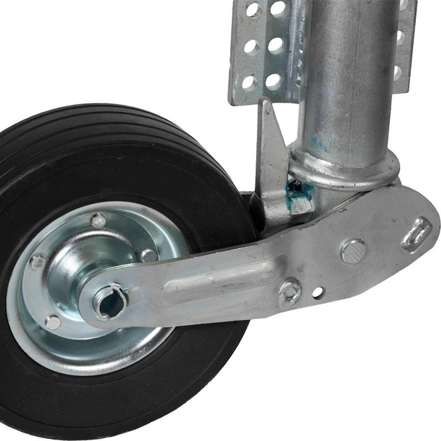 Опорное колесо легкового прицепа автоматическое Knott-Autoflex Ø60 мм 250 кг со стальным диском JD.00.54.010 - фото 3 - id-p2186444921