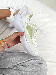 Кросівки жіночі Nike Vista White Pink білі Найк Віста на високій підошві літні сітка текстиль В'єтнам