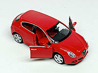 Машинка Автопром Alfa Romeo Giulietta 1:32 красная 68315-2