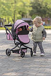 Коляска для ляльок трансформер Carrello Fortuna 9695 PINK, фото 6