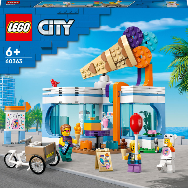 LEGO City 60363 Крамниця морозива Конструктор лего сіті Крамниця морозива 60363