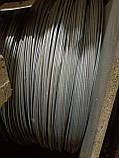 Дріт 5 мм сталевий оцинкований термічно оброблений низьковуглецевий ДСТУ 3282-74 ОК в'язальний, фото 7