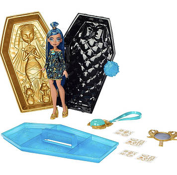 Монстр Хай Клео де Ніл Золотий бьюті кейс Monster High Cleo De Nile Golden Glam Case