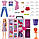 Барбі шафа мрії гардероб із лялькою Барбі Barbie Doll and Dream Closet Set with Clothes and Accessories, фото 2