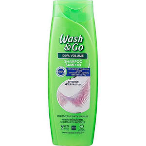 Wash&Go Шампунь проти лупи з вівсом для чутливої шкіри голови 360мл (6876)
